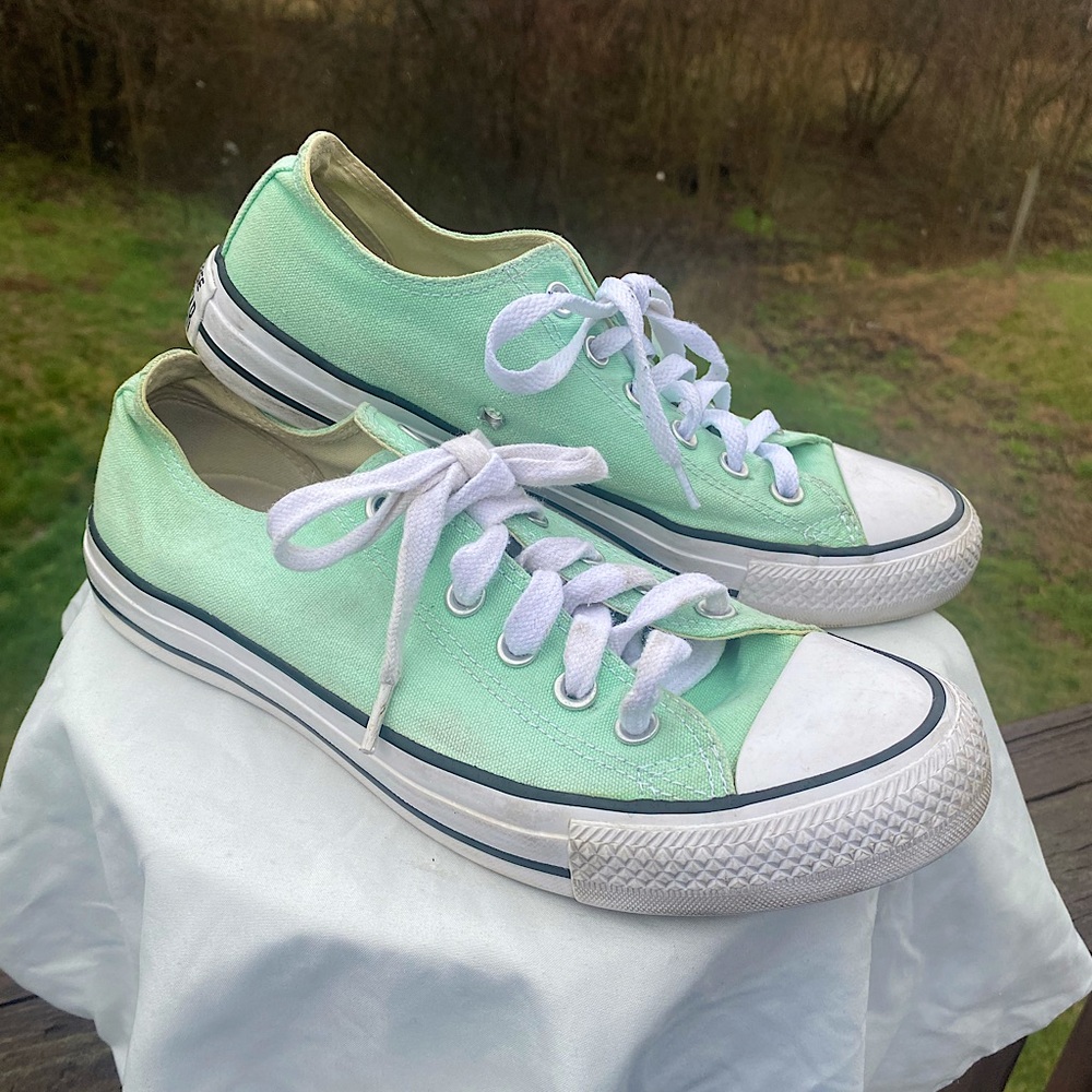 Mint Green Converse